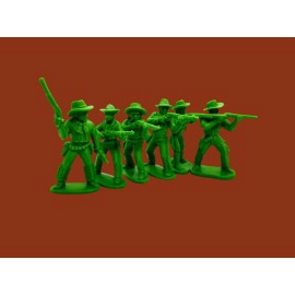 TN081 "Ковбои с ружьями" 70 мм